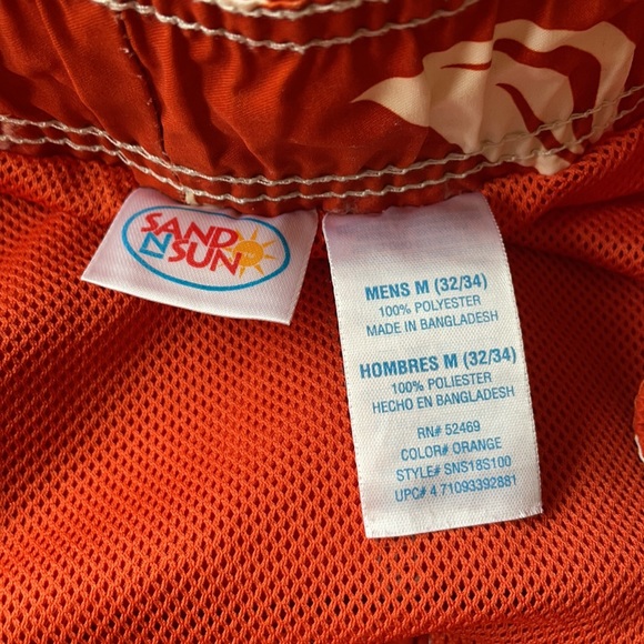 Sand & Sun swim shorts men’s medium - Picture 5 of 6